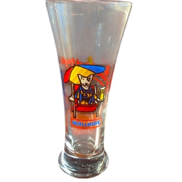 Bud Light Other - Spud Mackenzie Vintage Beer Glass